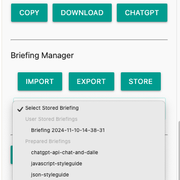 Import & Export Briefings